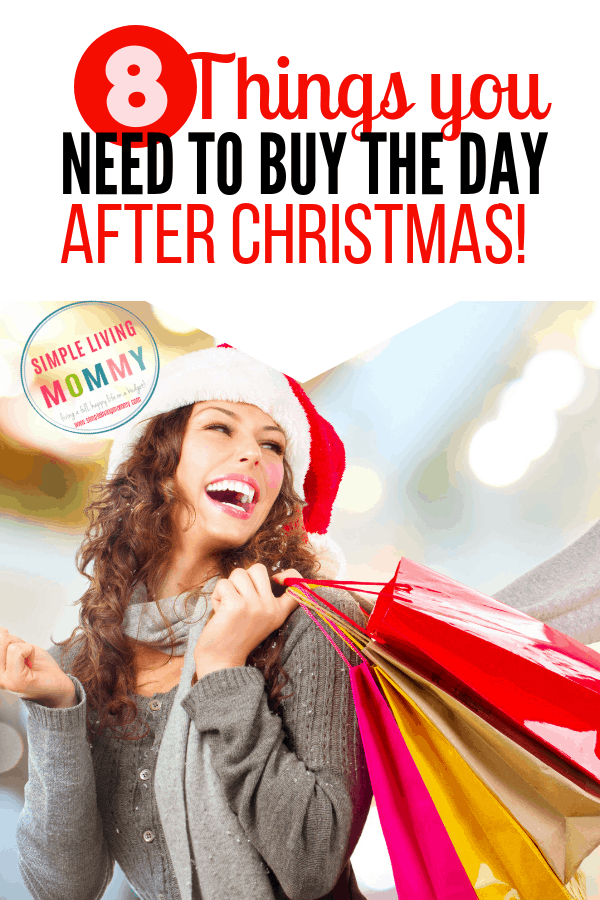 Save Money All Year by Shopping After Christmas Sales! - Simple Living Mommy