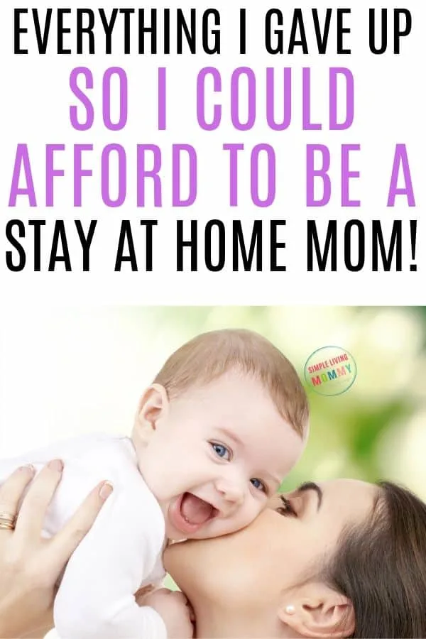 frugal living on one income