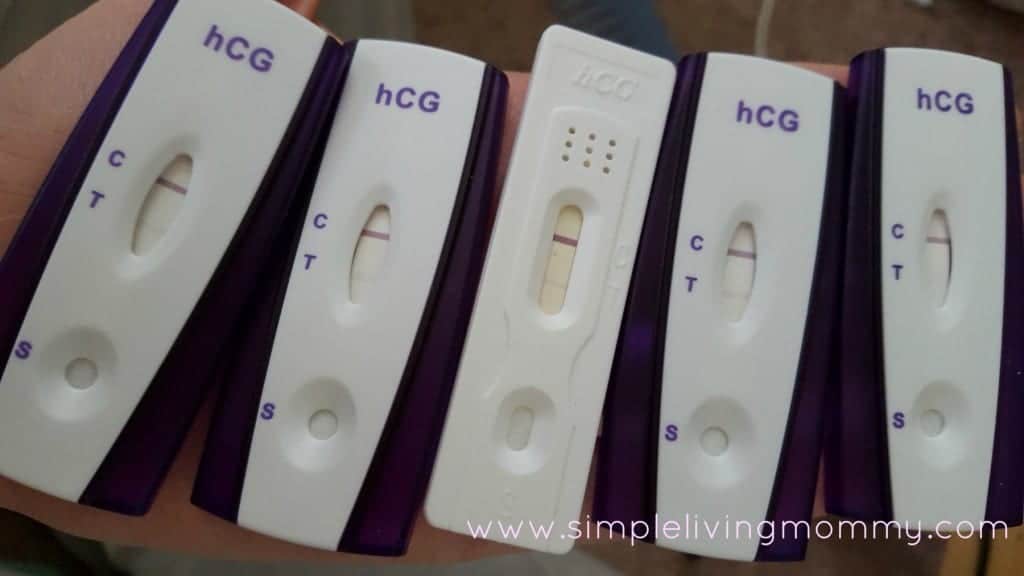 PCOS pregnancy test picture