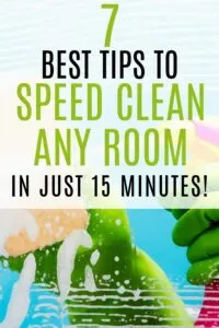 speed cleaning tips