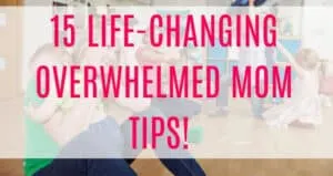 Overwhelmed mom