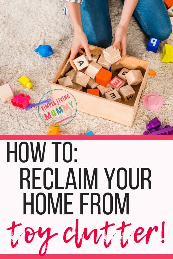 Is your home overrun by toy clutter? Use these toy organization ideas to reclaim your home with cheap toy storage and living room toy furniture all on a budget!