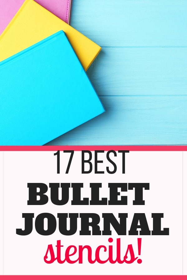 Best bullet journal stencils! Looking for bujo stencils to stencil bujo handwriting or metal stencils that last? These are the best bullet journal stencils!