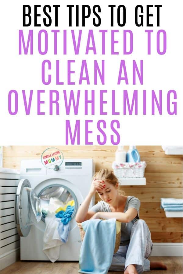 get motivated to clean