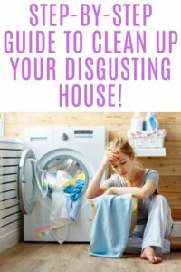 "My House is a Disgusting Mess" - Cleaning Tips - Simple Living Mommy