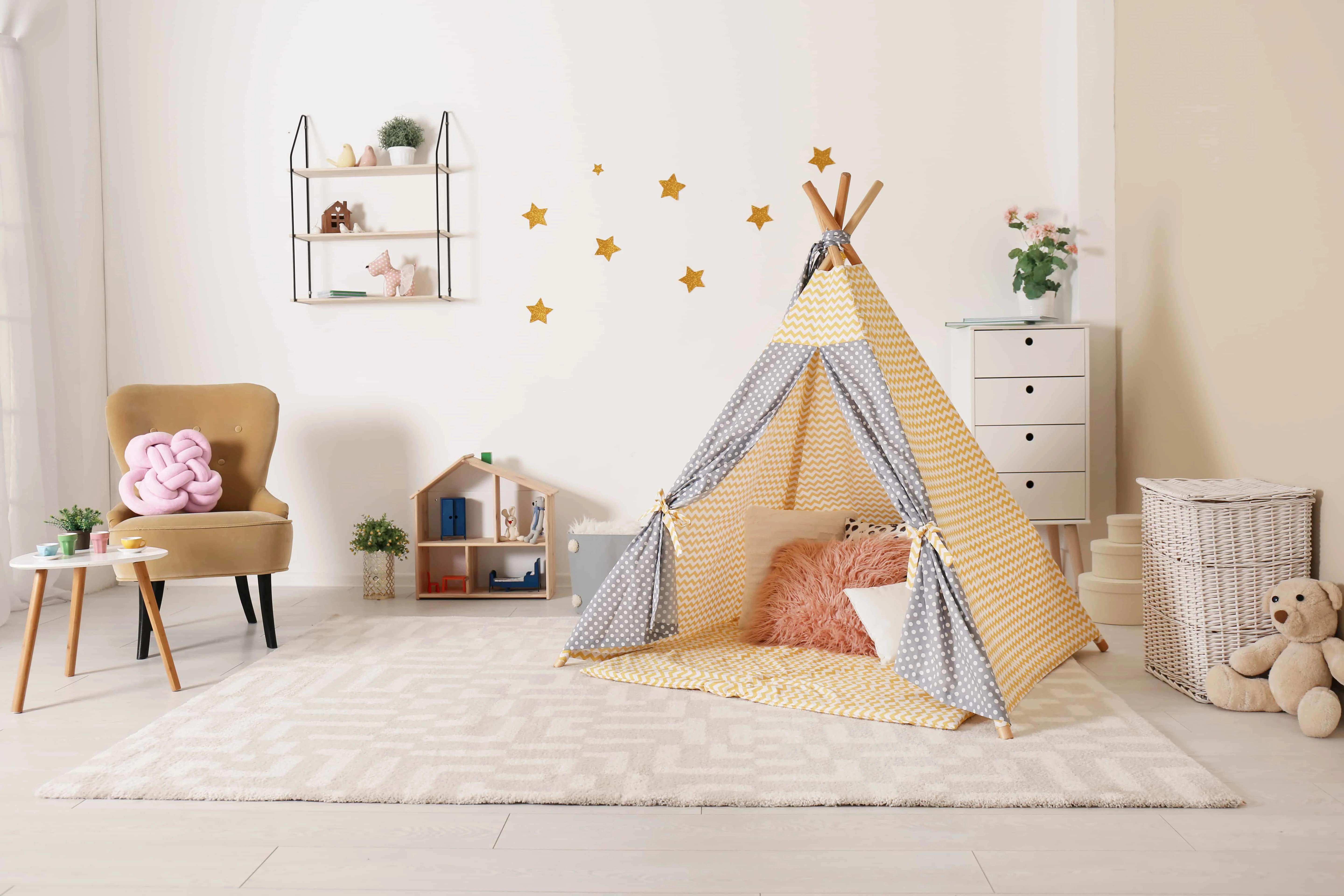 minimalist playroom