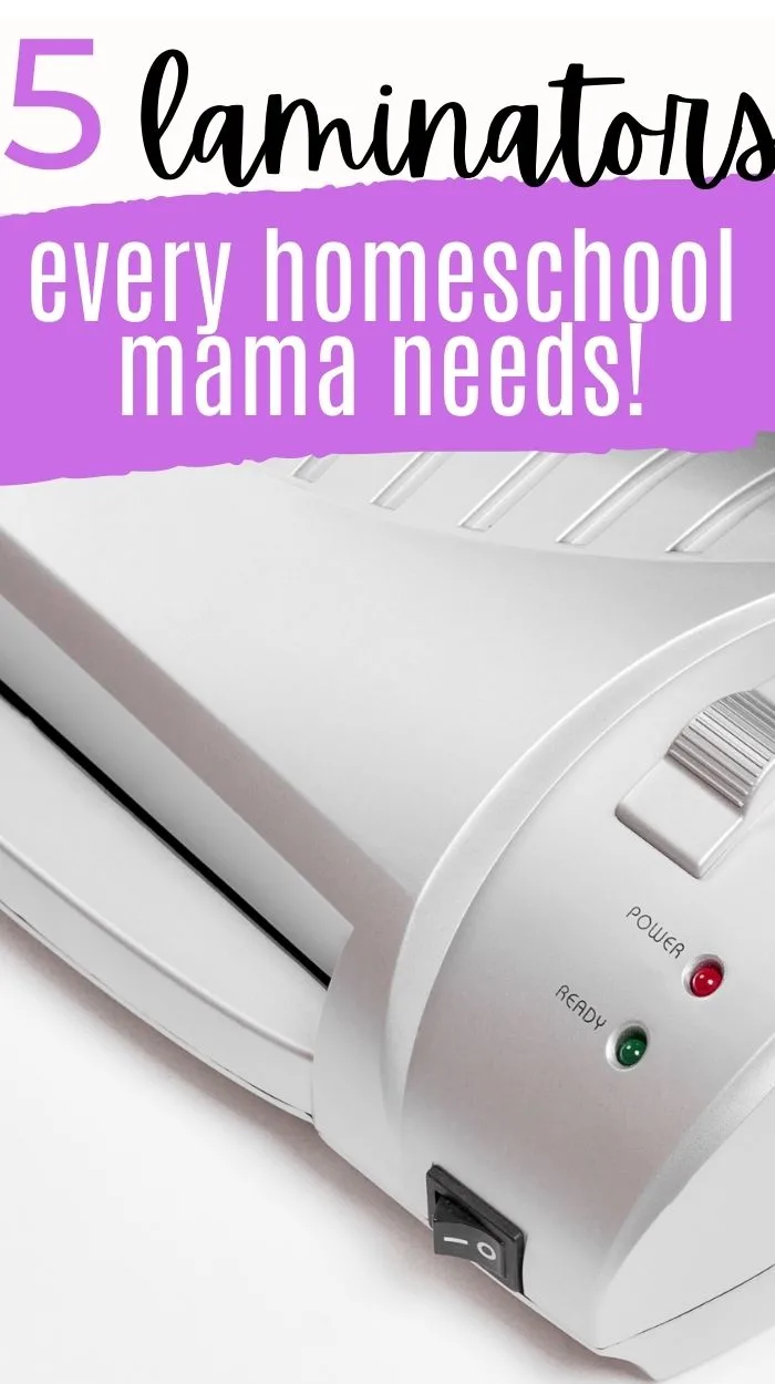 homeschool laminators