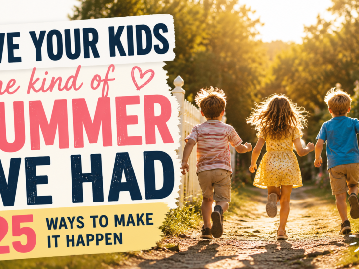 how to give kids an old-fashioned childhood